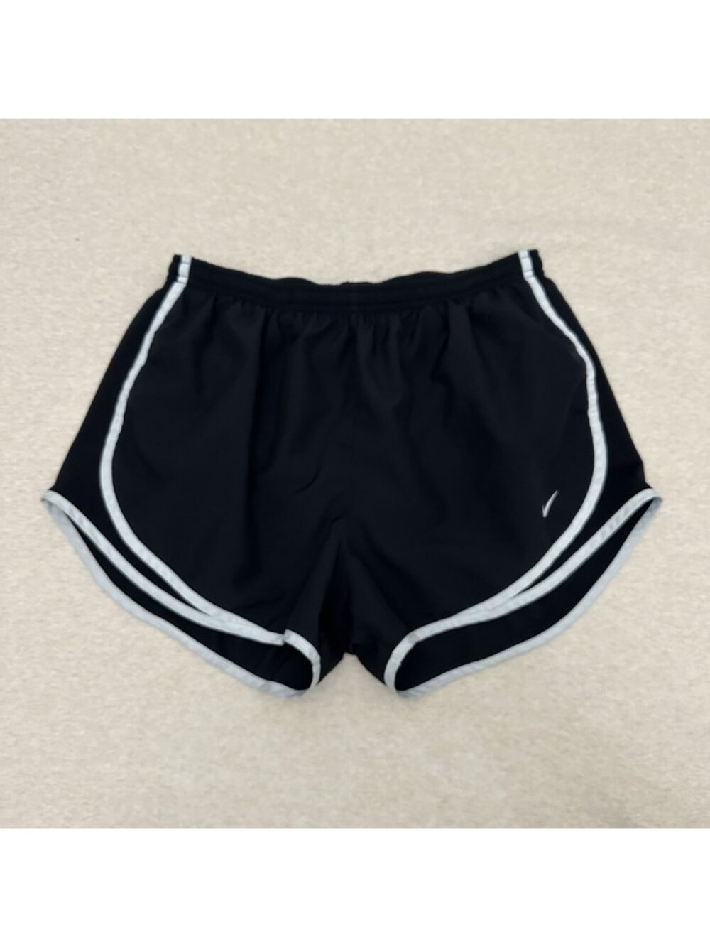 Nike Tempo Short Women's Size L Black Hight Rise Dri-Fit Running Athletic Shorts